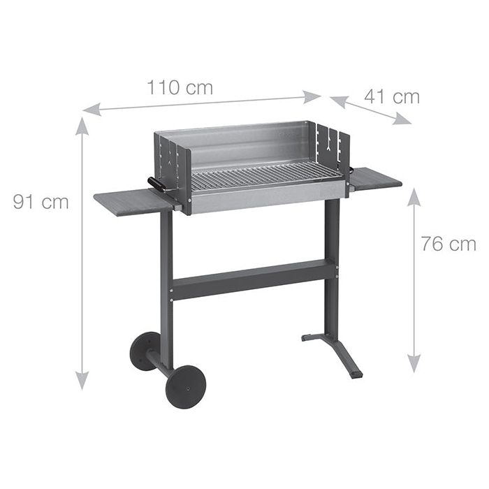 Martinsen Box BBQ 5300 – Premium Charcoal Grill with Versatile Cooking Features