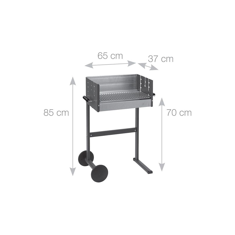 Martinsen Box BBQ 7200 Danish-made charcoal barbecue in a classic design