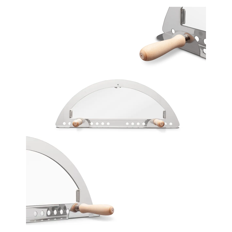 Clementi Pizza Oven Glass Door - Clear Visibility, Enhanced Cooking Control