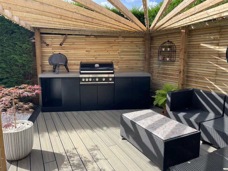 GrandPro 185 Outdoor Kitchen Serie Premium G4 With FRIDGE