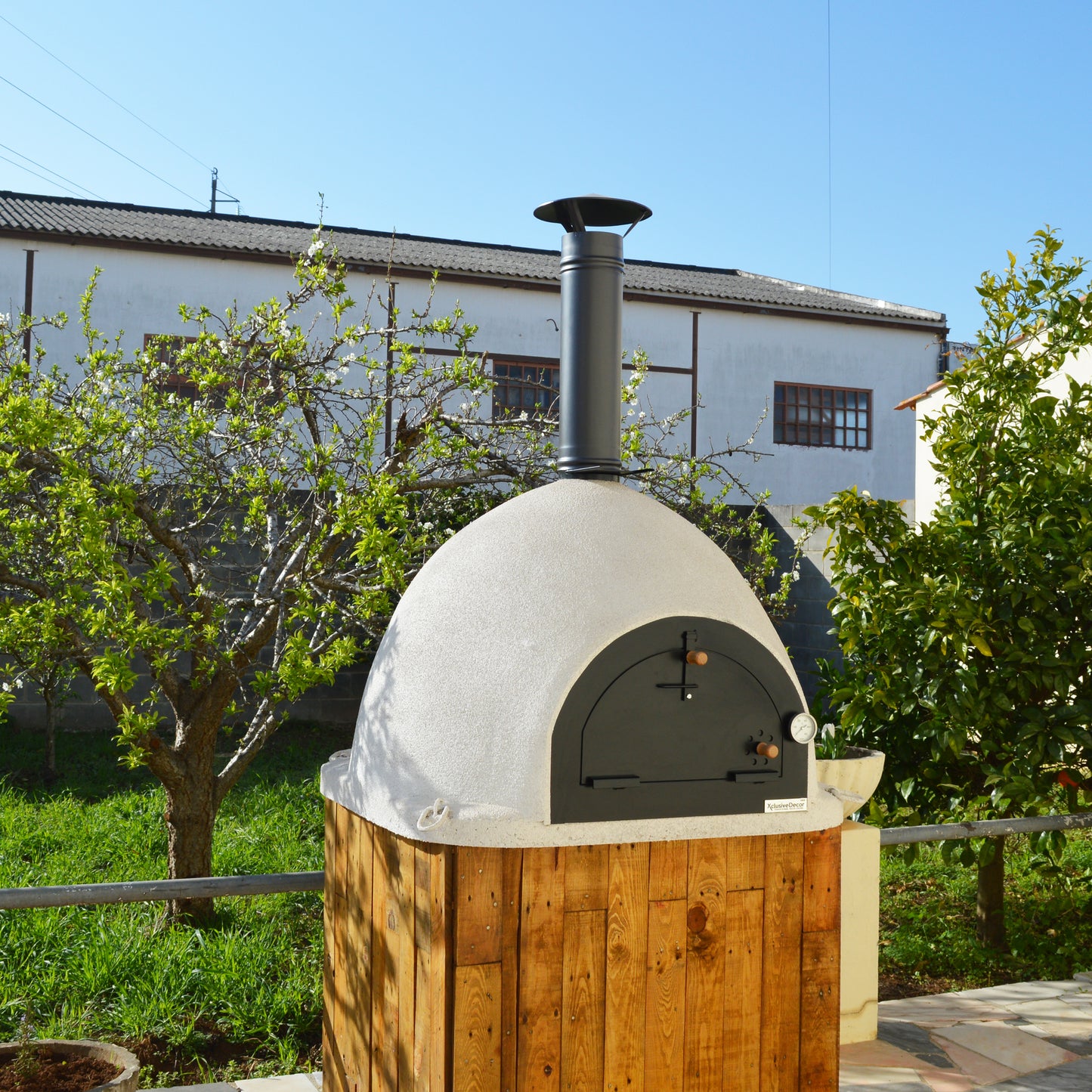 Xclusive Decor Royal MAX Wood Fired Pizza Oven | Premium Insulated, Authentic Flavours