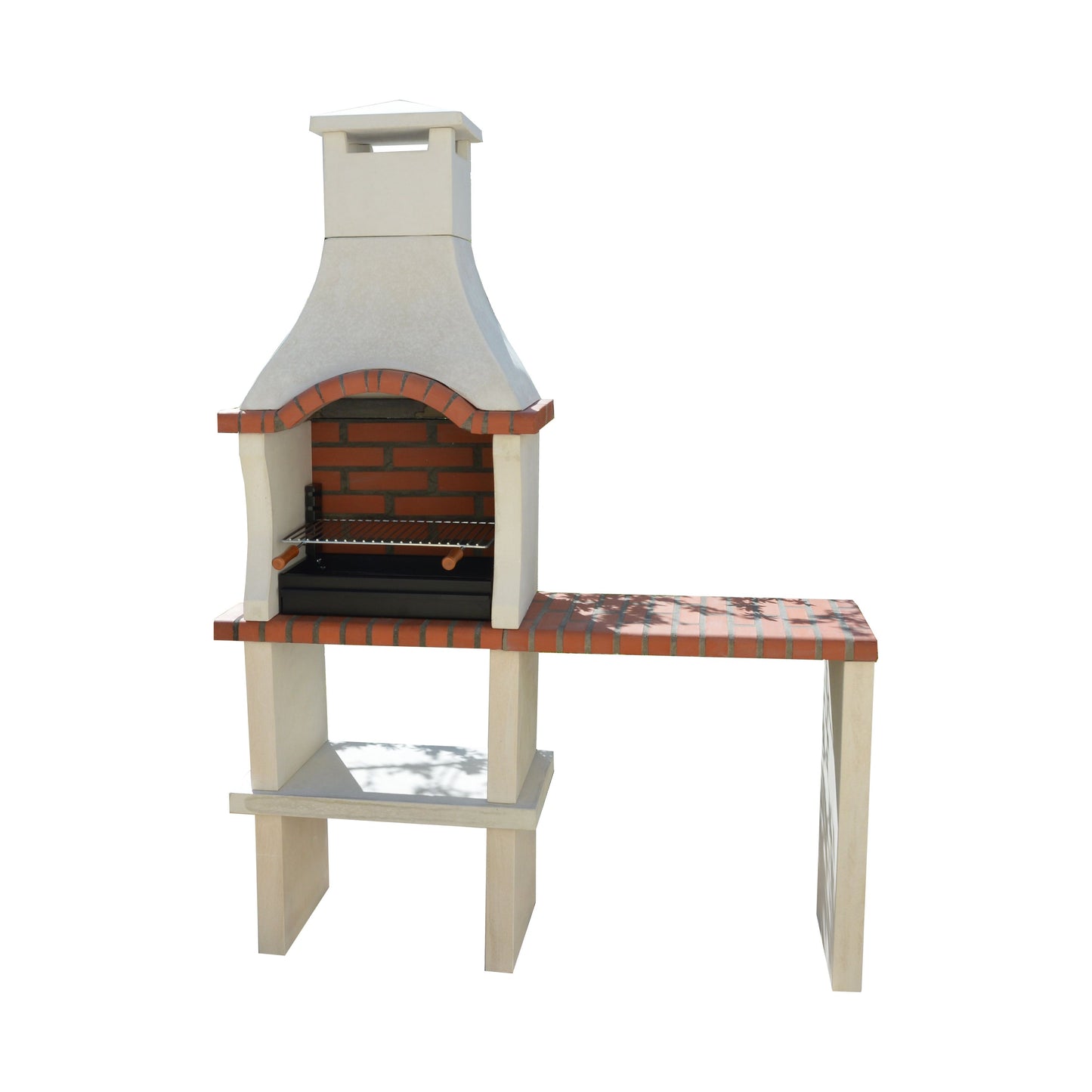 Xclusive Decor Somerset Charcoal Barbecue with Side Table - For Precision, Performance and Ease of Use