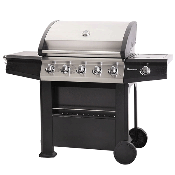 Lifestyle Dominica 5+1 Burner Gas BBQ C/W Side Burner