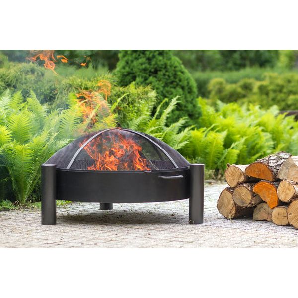 Cookking Haiti 80cm Fire Bowl - Stylish Fire Pit for Outdoor Gatherings