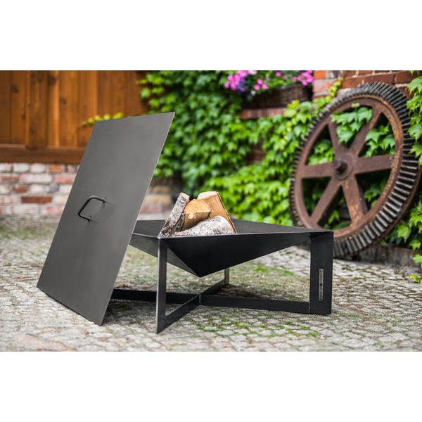 Cookking Cuba 70cm Fire Bowl - Compact Outdoor Fire Bowl for Cozy Evenings