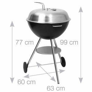 Martinsen Kettle BBQ 1400: Elegant and Spacious Danish-Made Barbecue