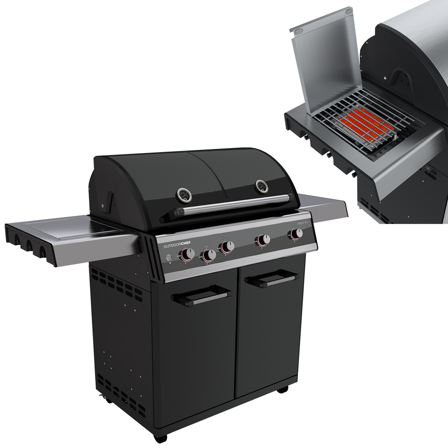 Outdoor Chef Dual Chef 425G Dual Zone Gas Barbecue