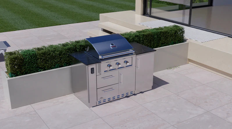 Sunstone Outdoor Kitchen R3C1 – Premium BBQ Island Cabinet