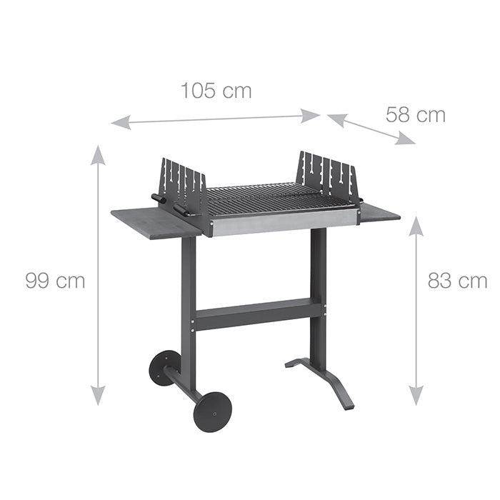 Martinsen Box BBQ 5000 – Premium Outdoor Charcoal Grill for Perfect Grilling