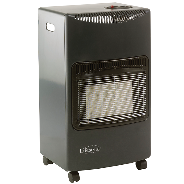 Lifestyle Seasons Warmth Grey Indoor Gas Heater