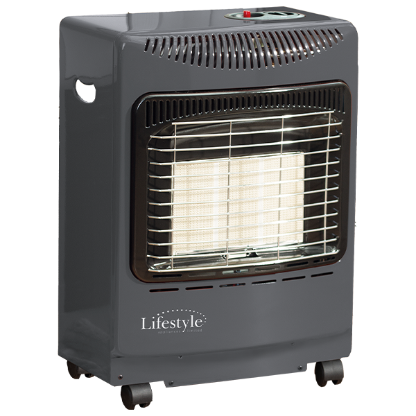 Lifestyle Mini Grey Heatforce Portable Indoor Gas Heater