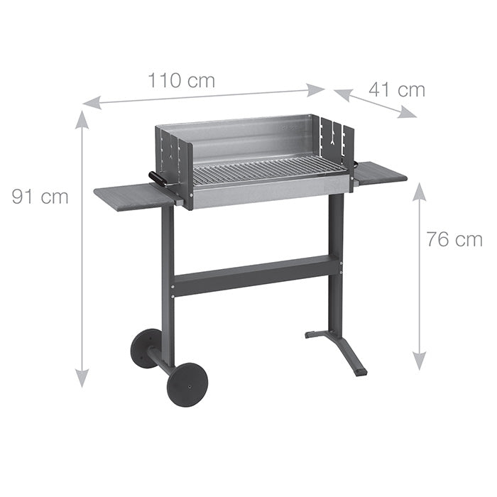 Martinsen Box BBQ 5300 – Premium Charcoal Grill with Versatile Cooking Features