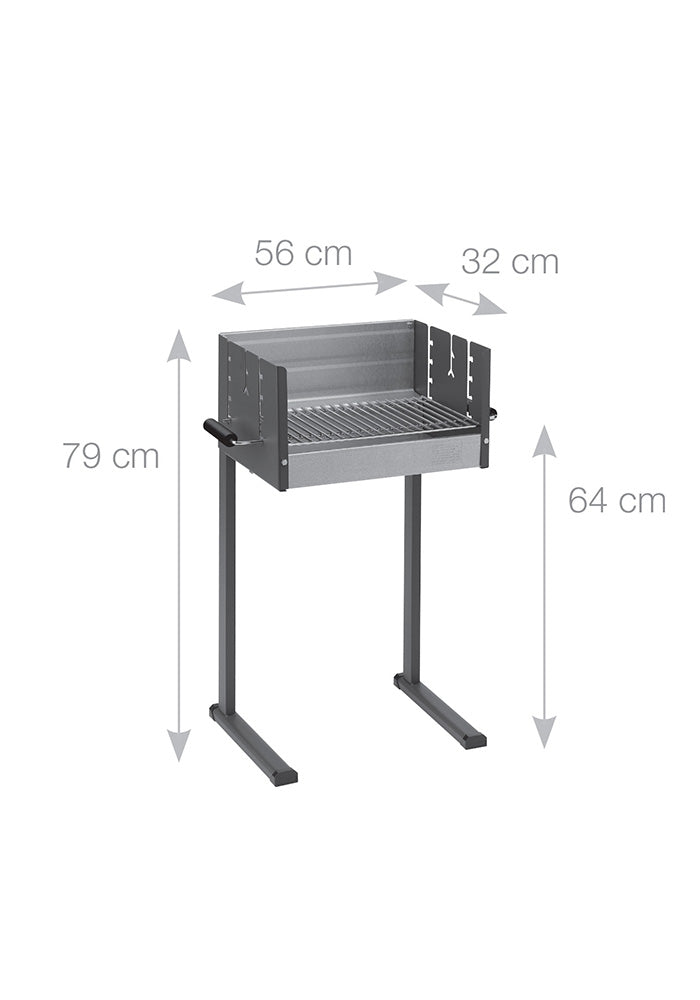 Martinsen Box BBQ 7000 Danish-made, classic charcoal barbecue