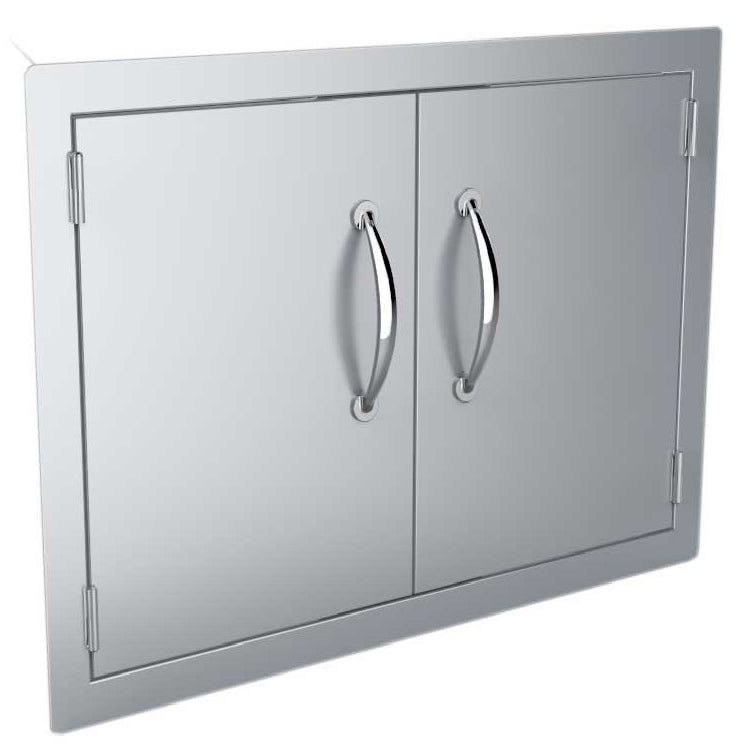 Sunstone Double Vertical Door – Stainless Steel Access Door for Outdoor Kitchens & BBQ Islands