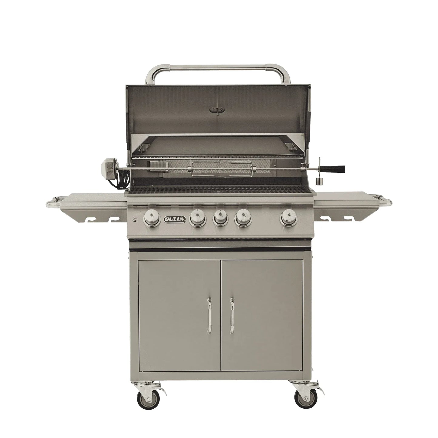 Bull BBQ Angus Cart - 4 Burner Stainless Steel Gas Barbecue