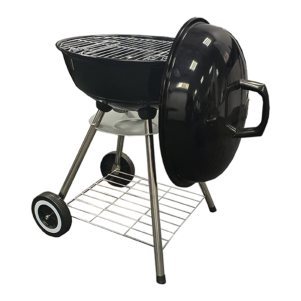 Lifestyle 22″ Kettle Charcoal BBQ Grill - Portable Outdoor Barbecue for Perfect Grilling