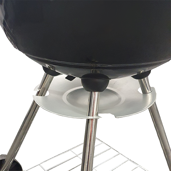 Lifestyle 22″ Kettle Charcoal BBQ Grill - Portable Outdoor Barbecue for Perfect Grilling