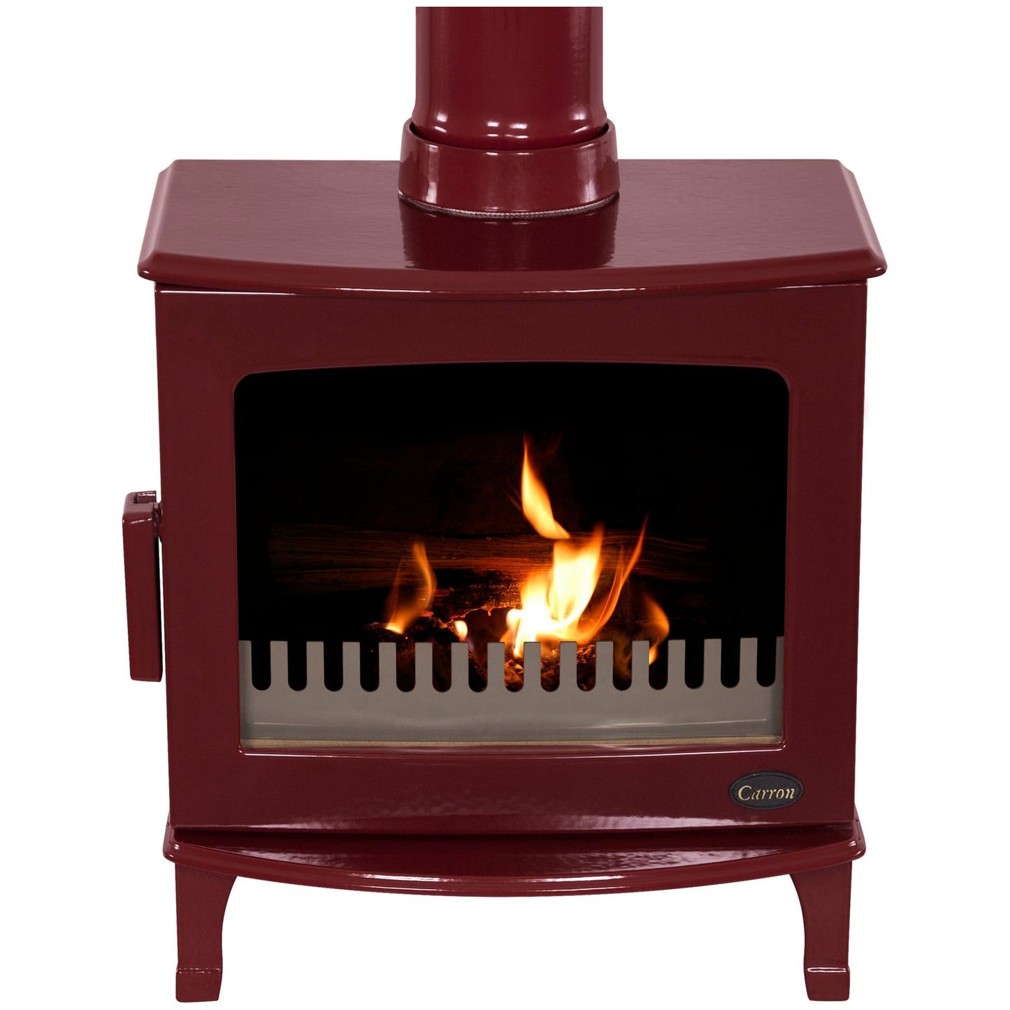 Carron ECO Stove 5kW - Red Enamel