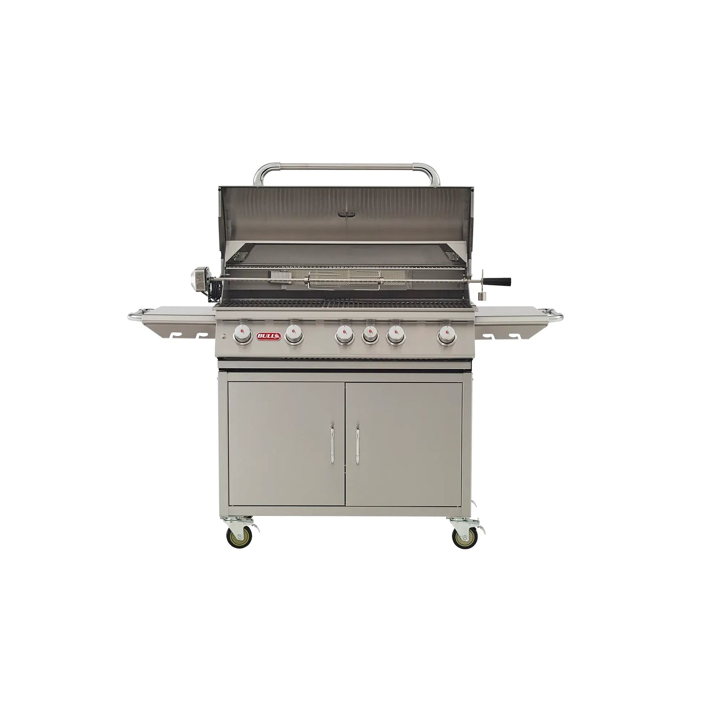 Bull BBQ Brahma Cart - 5 Burner Stainless Steel Gas Barbecue