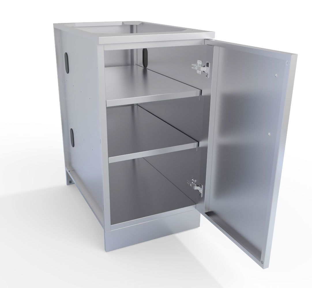 Sunstone Storage Cabinet with Shelves – Right Opening