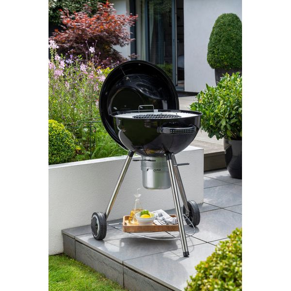 Norfolk CORUS Charcoal Grill - Wheeled Kettle Grill with Lid for Easy Mobility