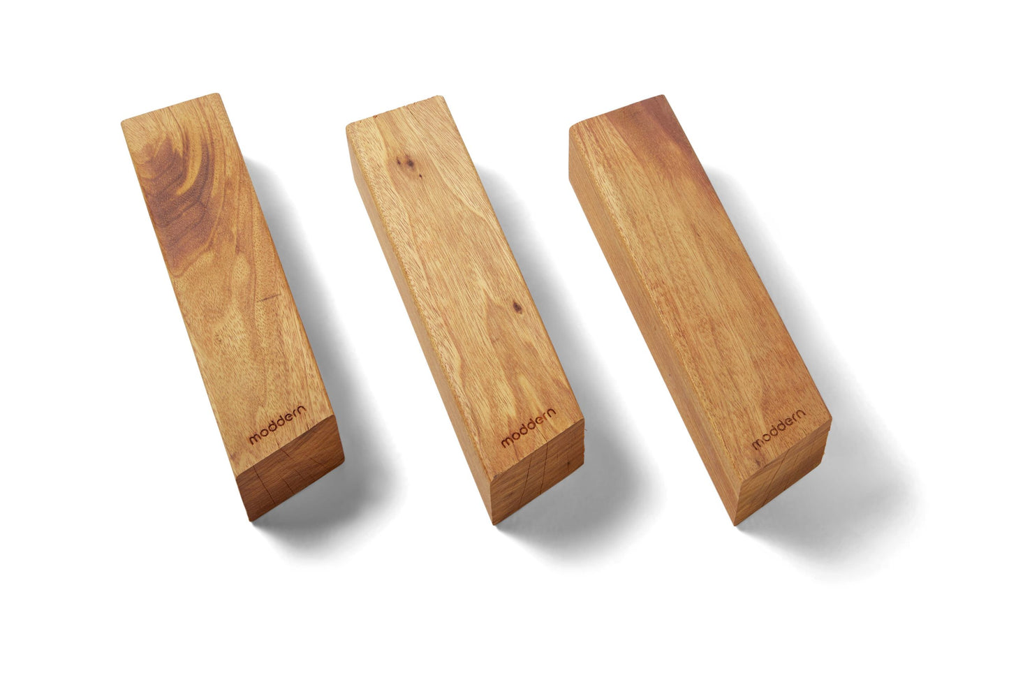 Moddern Pedestal legs – Natural Hard Wood (3pcs)