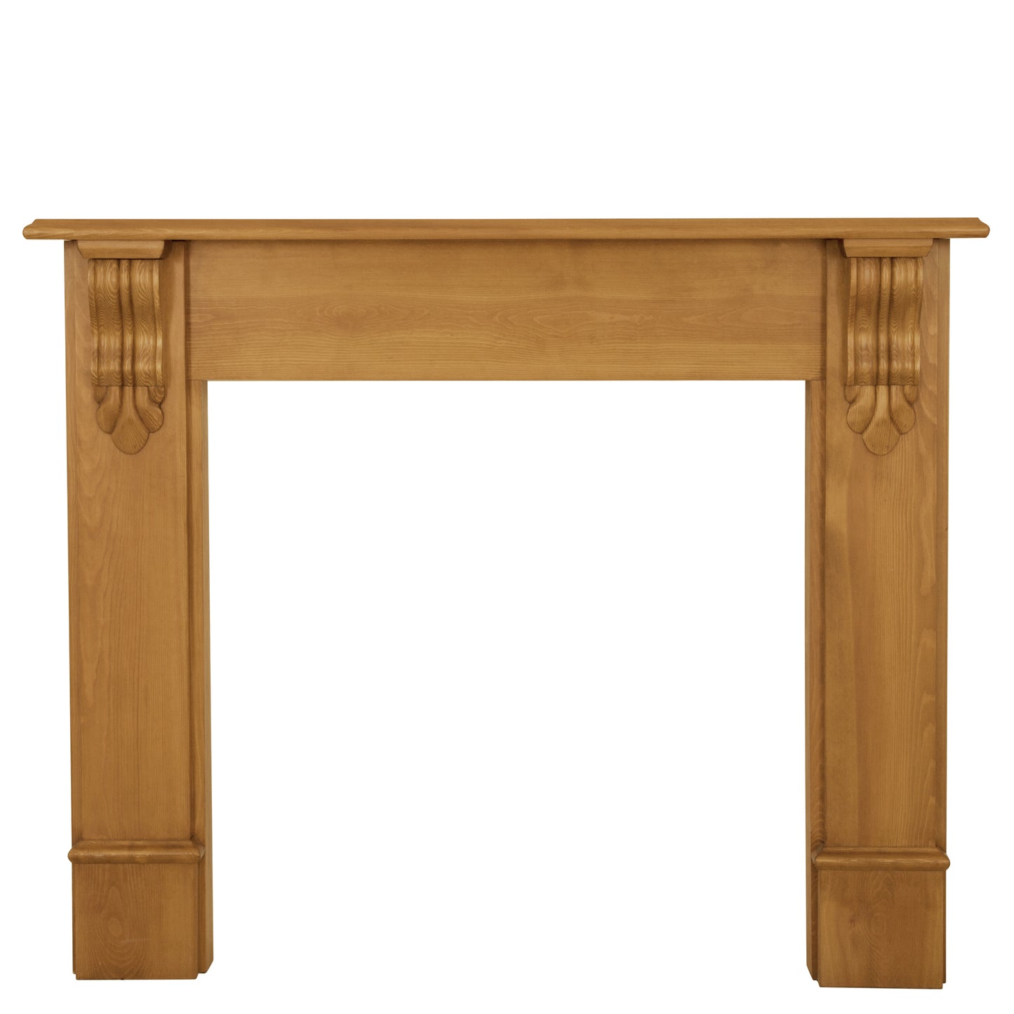 Carron The Edinburgh Corbel Wooden Fireplace Surround