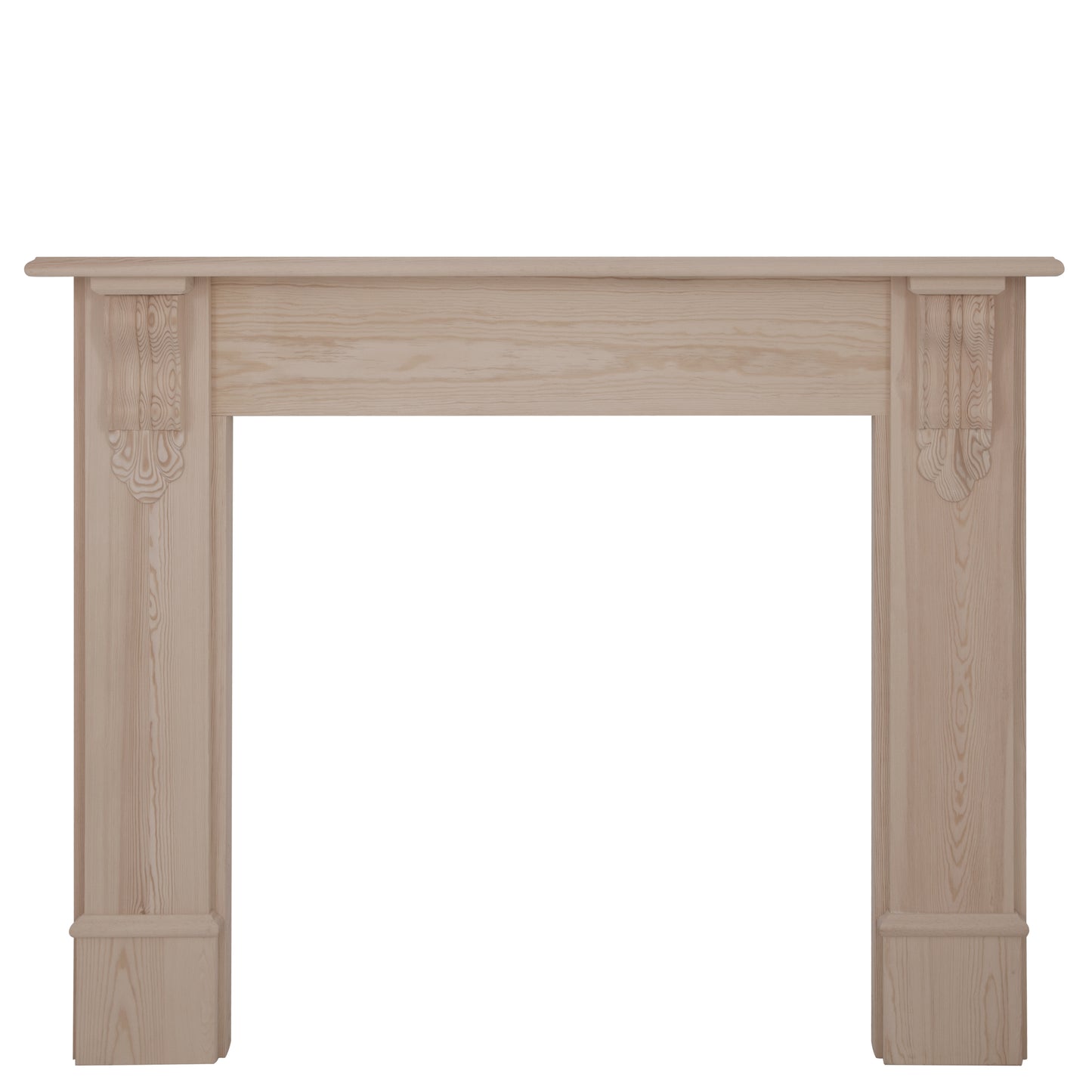 Carron The Edinburgh Corbel Wooden Fireplace Surround