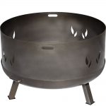 Buschbeck 60cm Decorative Fire Pit Surround – Stylish Outdoor Fireplace Accessory