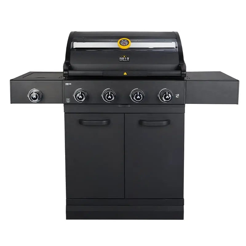 GRLLR Prime G4S 4 Burner Gas Barbecue with Side Burner