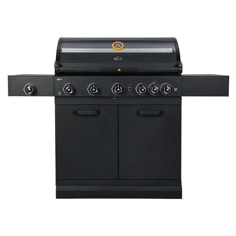 GRLLR Prime G5S 5 Burner Gas Barbecue with Back Burner and Side Burner