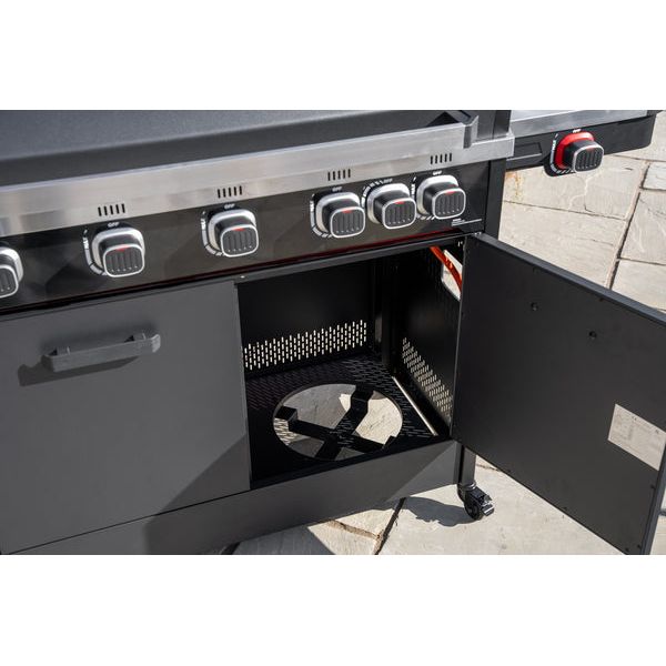 Norfolk INFINITY 500 Gas Grill - 5 Burner with Side Burner for Large Gatherings