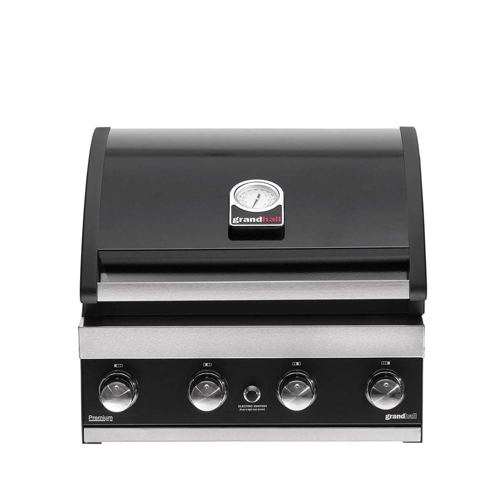 GrandHall Premium G4 Built In Gas Grill – Durable Stainless Steel BBQ