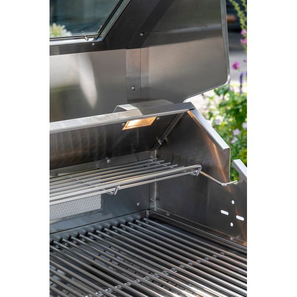 Norfolk Outdoor Kitchen 4 Burner Gas Grill - Side Burner for Versatile Cooking