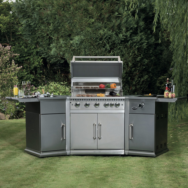 Bahama Island Gas BBQ Island Stainless Steel Gas BBQ