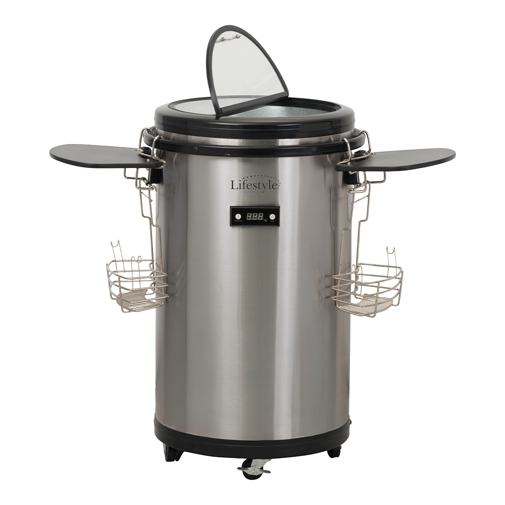 "Stainless Steel Electric Party Cooler 50L C/W