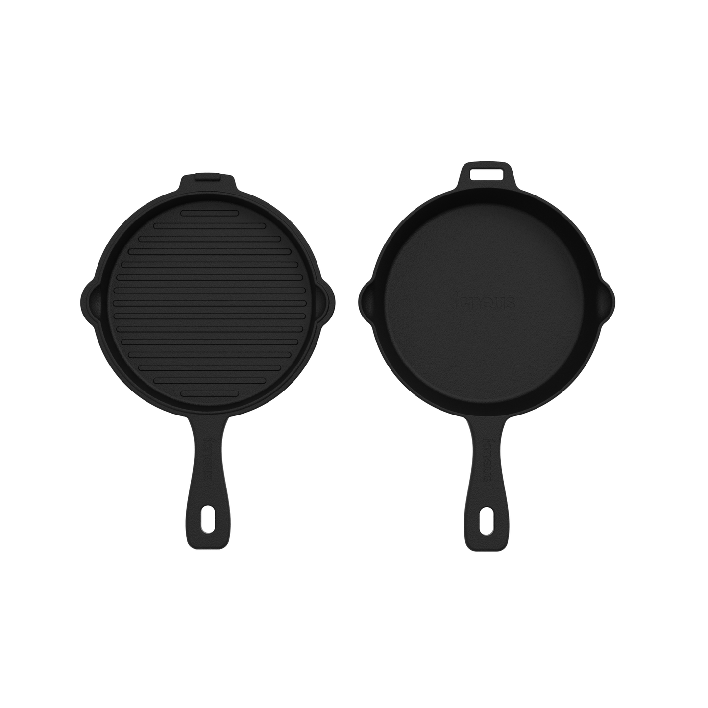 Clementi 2 Part Cast Iron Pan Set