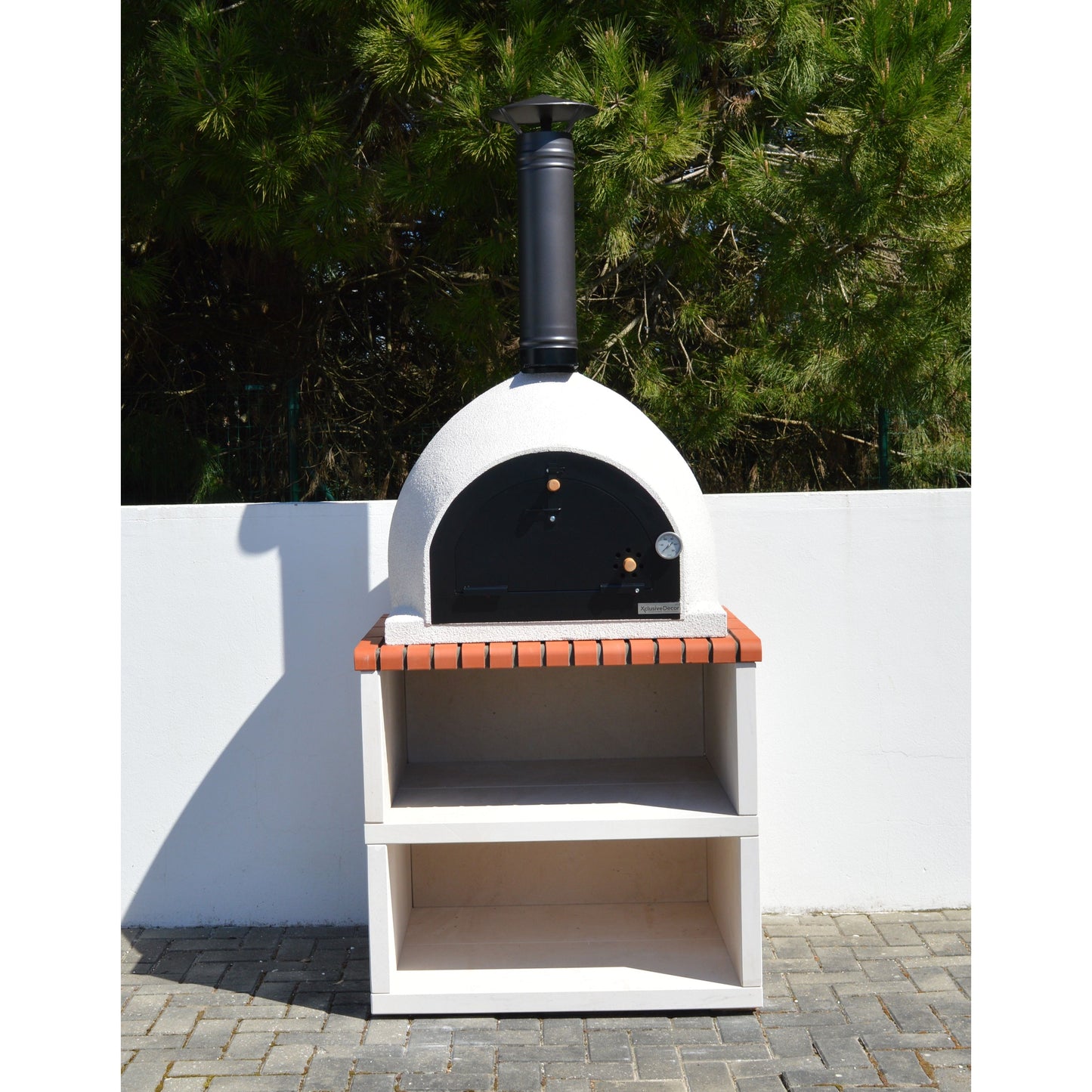 Xclusive Decor Royal Wood Fired Oven With Stand | Complete Set for Durability and Versatility