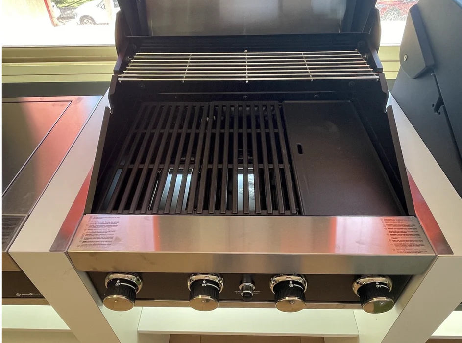 GrandHall Premium G4 Built In Gas Grill – Durable Stainless Steel BBQ