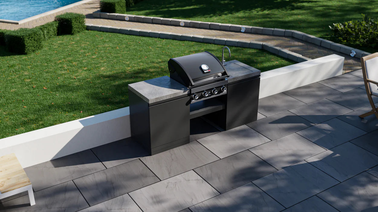 GrandPro 185 Outdoor Kitchen Premium Grill 4B With SINK