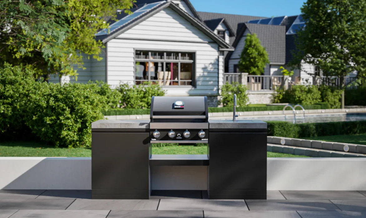 GrandPro 185 Outdoor Kitchen Premium Grill 4B With SINK