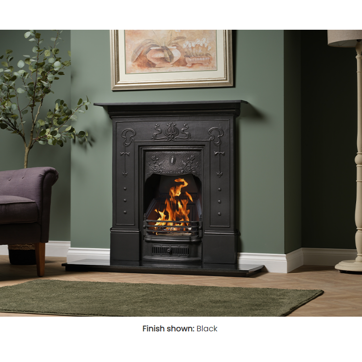 Carron The Bella Cast Iron Combination Fireplace