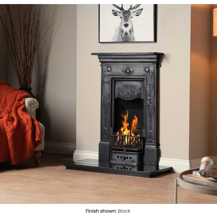 Carron The Crocus Cast Iron Combination Fireplace