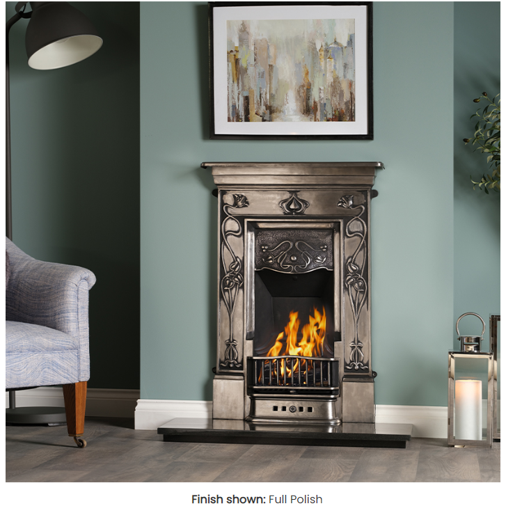 Carron The Crocus Cast Iron Combination Fireplace