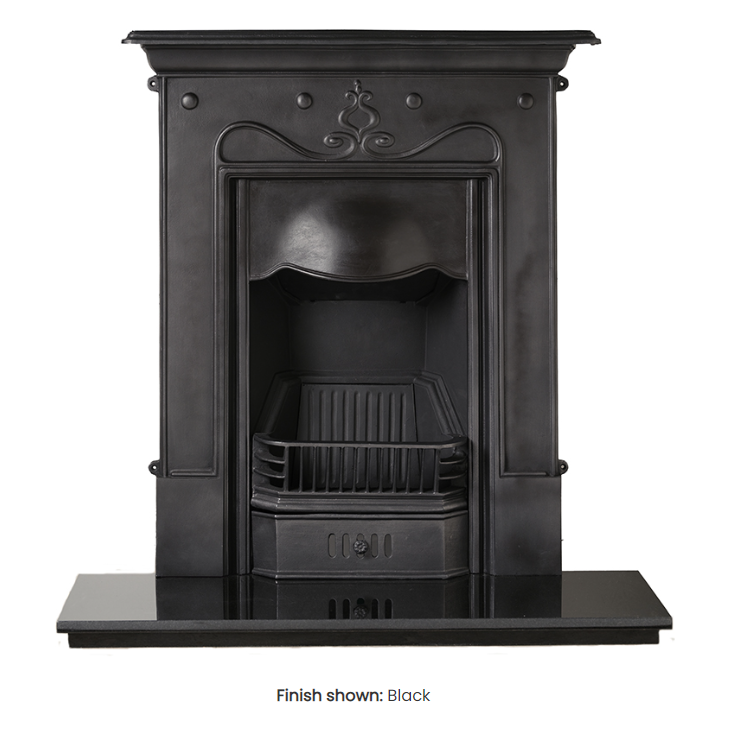 Carron The Tulip Cast Iron Combination Fireplace