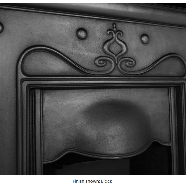 Carron The Tulip Cast Iron Combination Fireplace