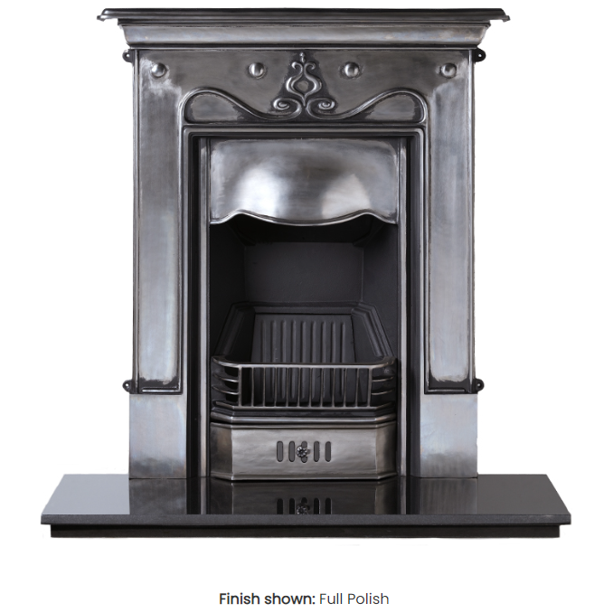 Carron The Tulip Cast Iron Combination Fireplace