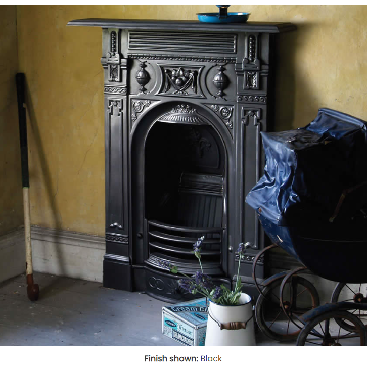 Carron The Victorian Small Cast Iron Combination Fireplace