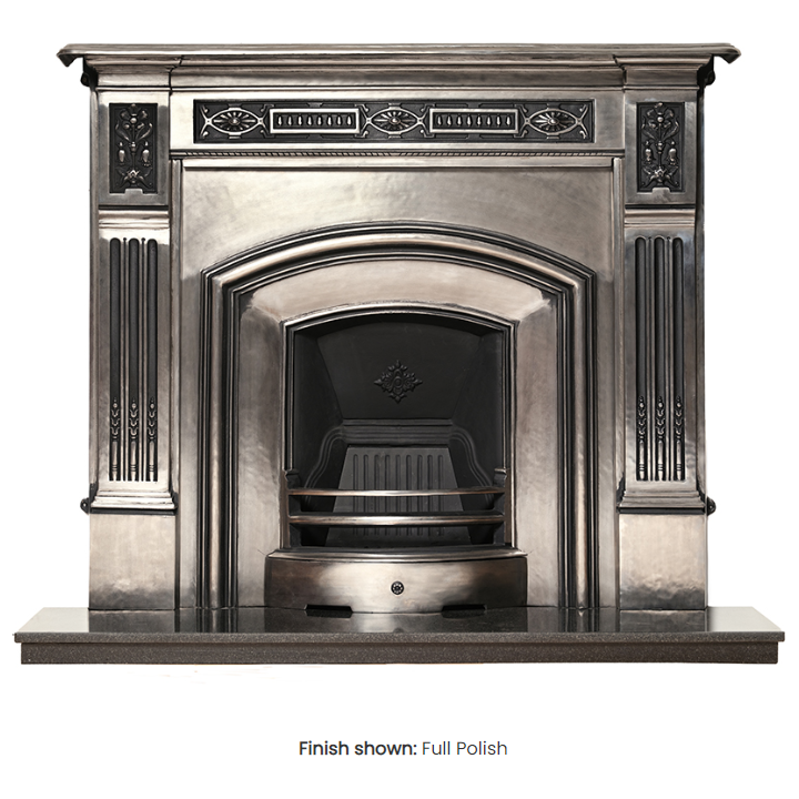 Carron The London Plate Cast Iron Fireplace Inserts