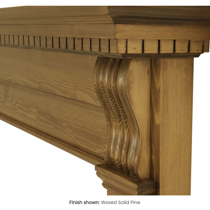 Carron The Corbel Wooden Fireplace Surround